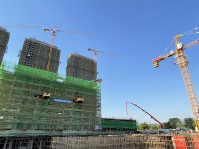 中国十七冶:市政分公司淮北国安理想城项目稳步推进项目建设